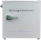 Frigidaire Retro Compact Refrigerator 1.6 cu ft 16 in D x 18 in W x 18.5 in H Moonlight - EFR176
