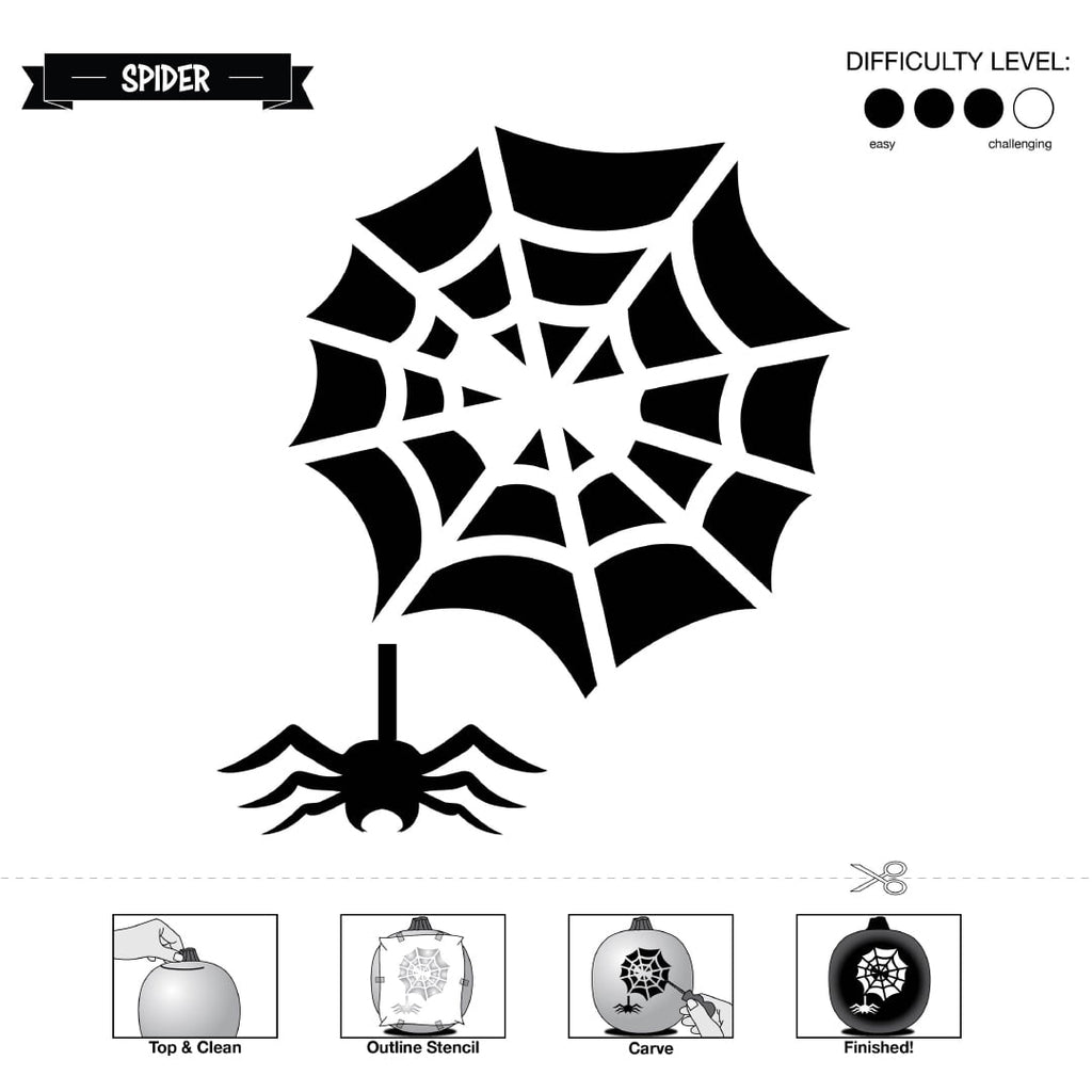 Seasons Pumpkin Carving Kit, Tools and Accessories for Halloween with 12 Stencils