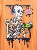 Halloween Boys Graphic Tee with Short Sleeves from Way to Celebrate, Sizes 4-18 & Husky