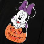 Disney Mickey Mouse Boys Graphic Sweatshirts Halloween Pumpkin Family Matching Outfits Pullover Tops