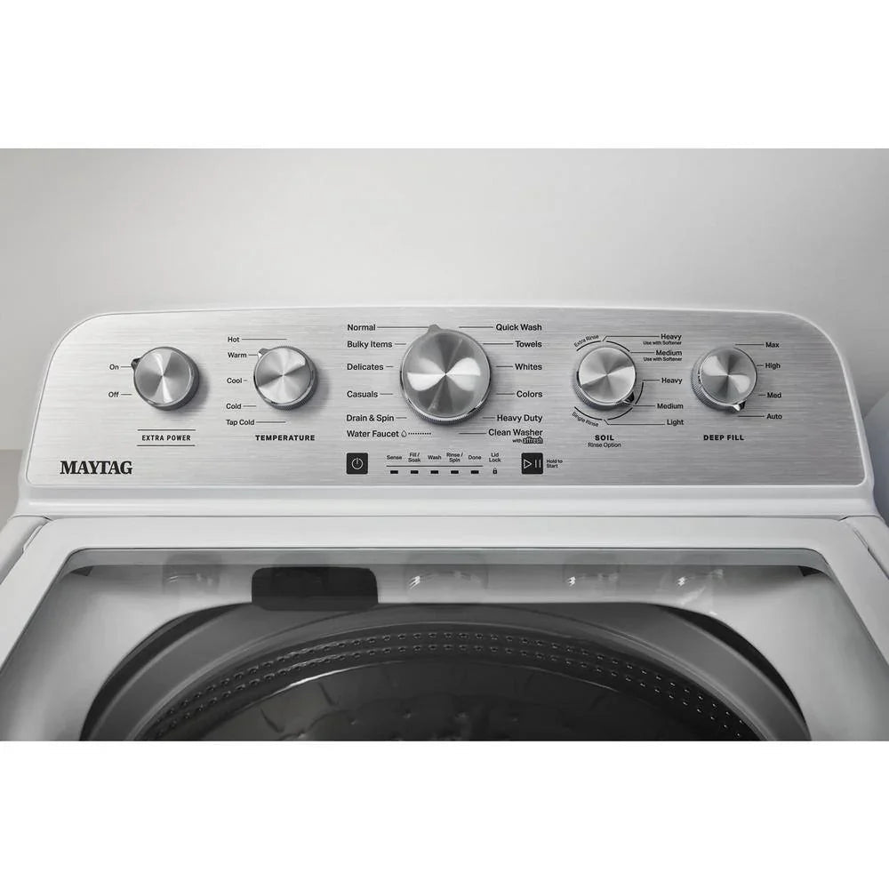 Maytag Top Load Washer 4.8 cu. ft., White - MVW5430MW