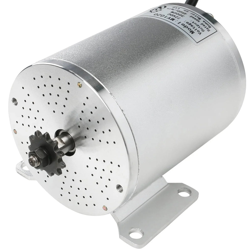 Boma 72V 3000W Brushless Motor Kit With Controller And Battery - MY1020