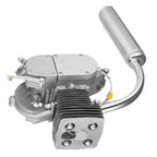 2-Stroke 100cc Bicycle Motor Kit Bike Motorized Petrol Gas Engine Set CDI