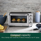 Cuisinart Custom Classic Toaster Oven Broiler, TOB-40NNAS