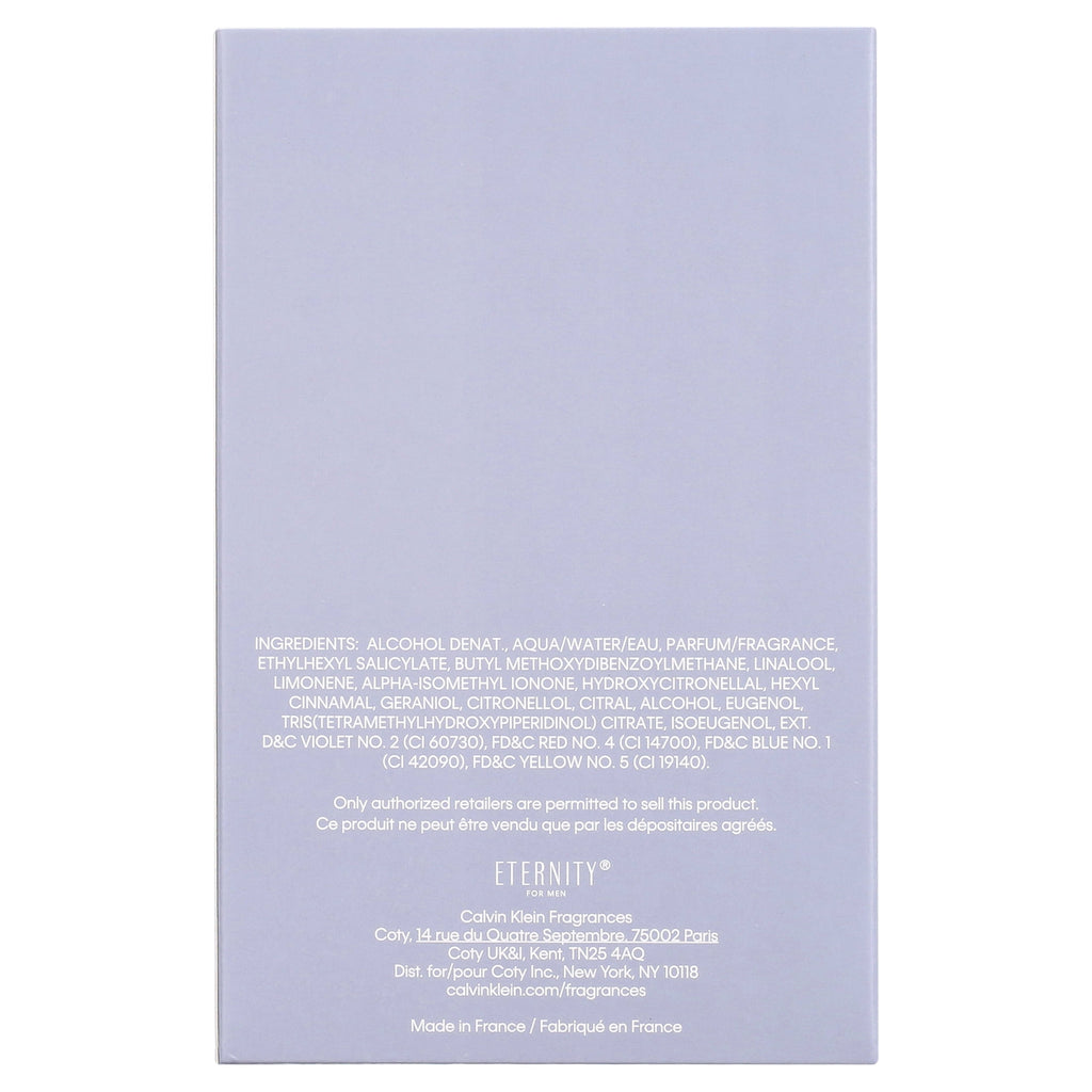 Calvin Klein Eternity Aqua Eau de Toilette Spray, Cologne for Men, 6.7 Oz
