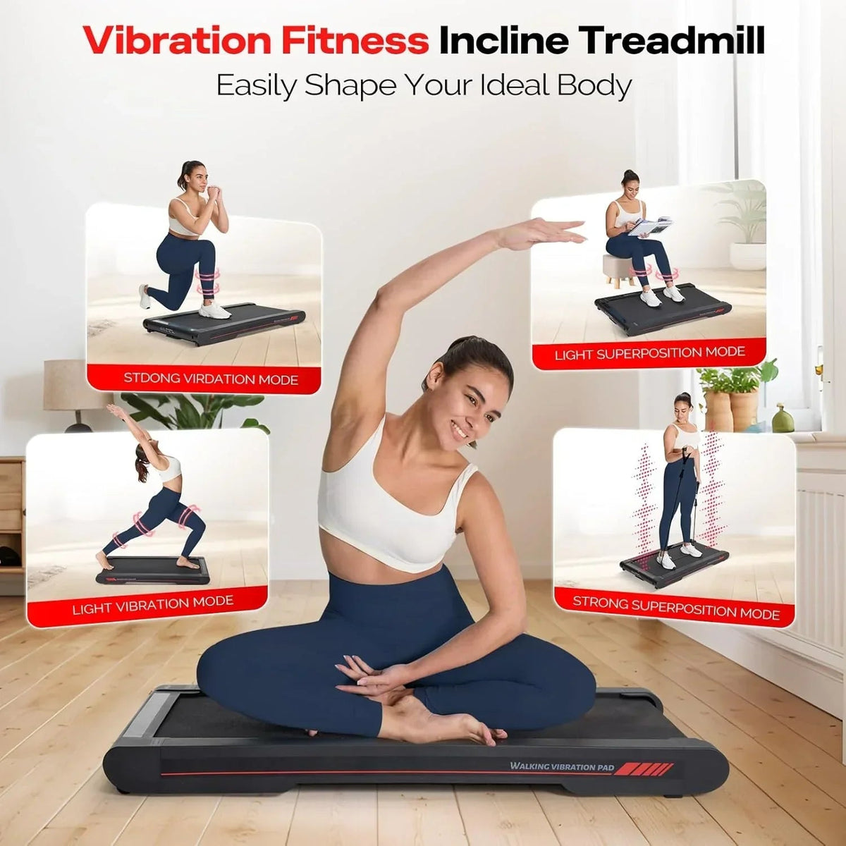 Sperax 3 In 1 Under Desk Walking Treadmill Pad With App