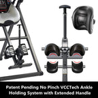 HEALTH AND FITNESS Advanced Heat And Massage Inversion Table - sgtnighsdesigns