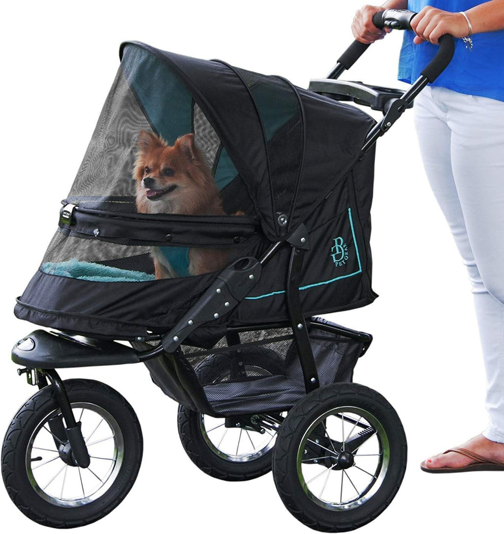 Pet Gear No-Zip Pet Stroller, Skyline, 70 lbs - NV