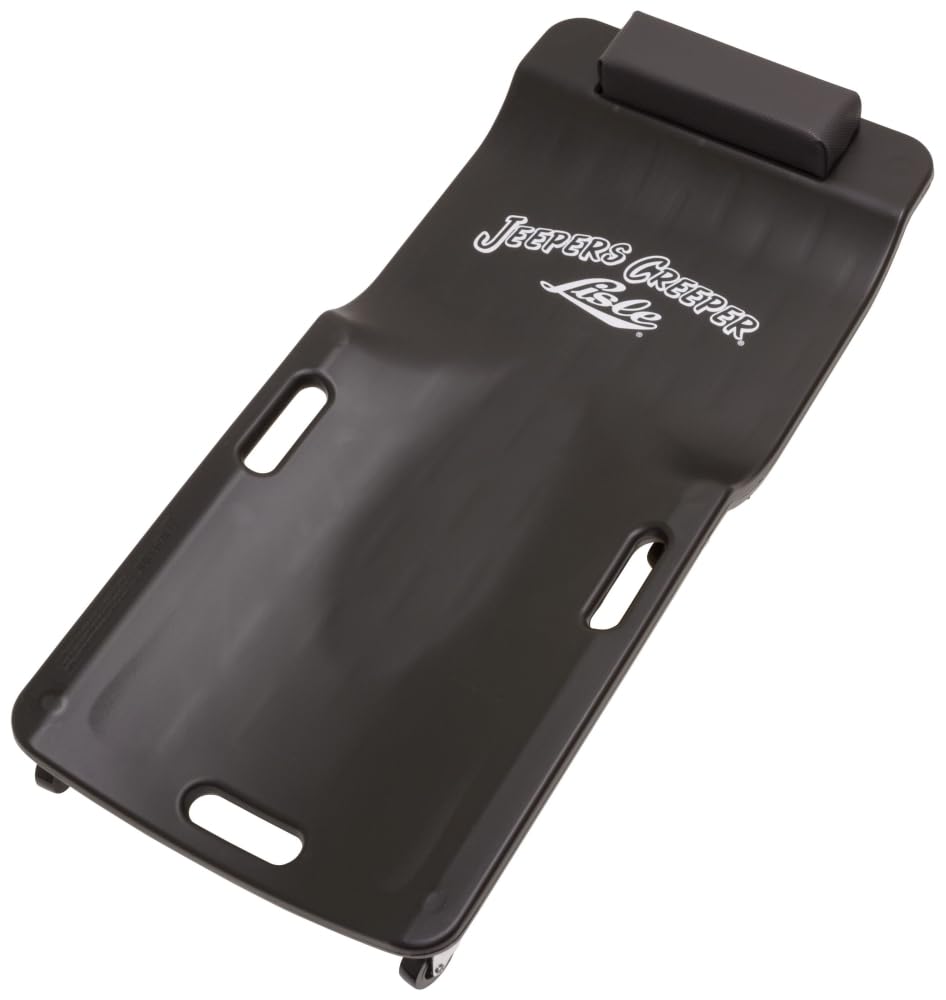 Lisle 97102 Black Low Profile Plastic Creeper