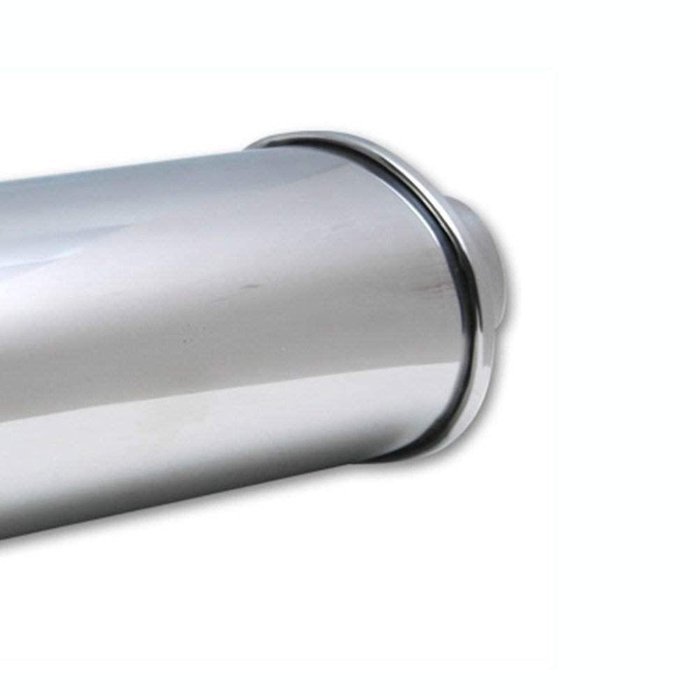 Vibrant Performance 1141 2.5' Ultra Quiet Resonator, Silver