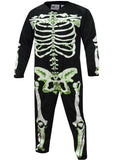 Unisex Glow In The Dark Skeleto.n Bones Pajama