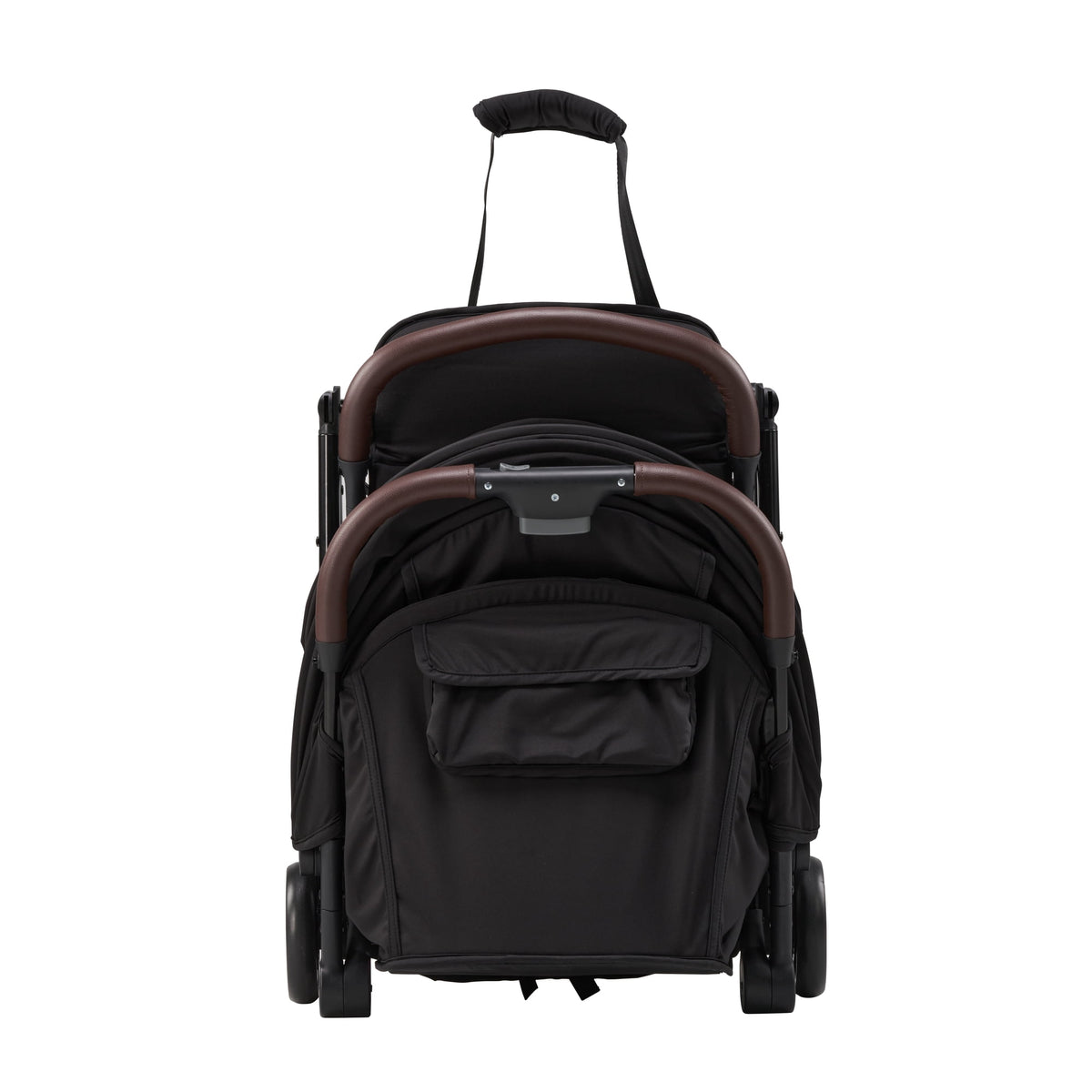 Parent's Choice Baby Stroller, One-Hand Quick Fold, Full-Reclining Backrest, Compact Lightweight Design, Black