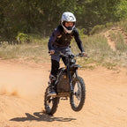GoTrax Electric Dirt Bike, 50 mi Max Range, 53 mph Max Speed, 8000W - Everest