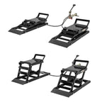 Black Widow Hydraulic Car Lift Ramps - 3,000 lb Per Pair Capacity, 5in to 15in