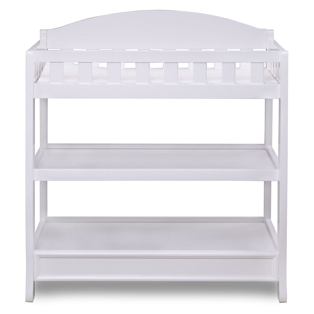 Delta Children Wilmington Changing Table with Pad, White