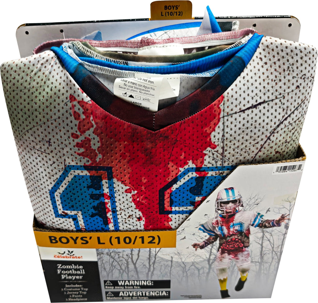 Zombie Football Player Halloween Costume for Children, by Way to Celebrate