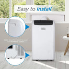 BLACK+DECKER Portable Air Conditioner 10,000 BTU for Rooms up to 450 Sq. Ft., White