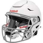 Riddell SpeedFlex Youth Football Helmet, White, Large