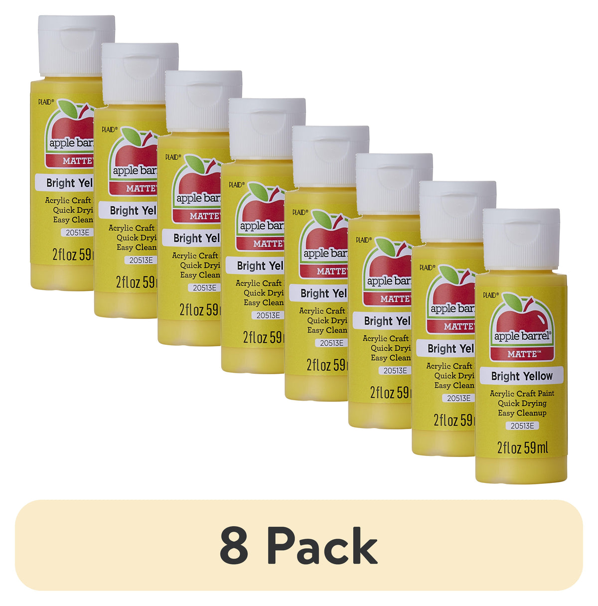 Apple Barrel Acrylic Craft Paint, Matte Finish, 2 fl oz
