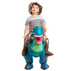 GOOSH 55 inch Halloween Costume Inflatable Dinosaur Costume, Toddler Dinosaur Costume Blow Up Dinosaur Costume Kids Size, Funny Halloween Costumes for Boys Girls Halloween Cosplay