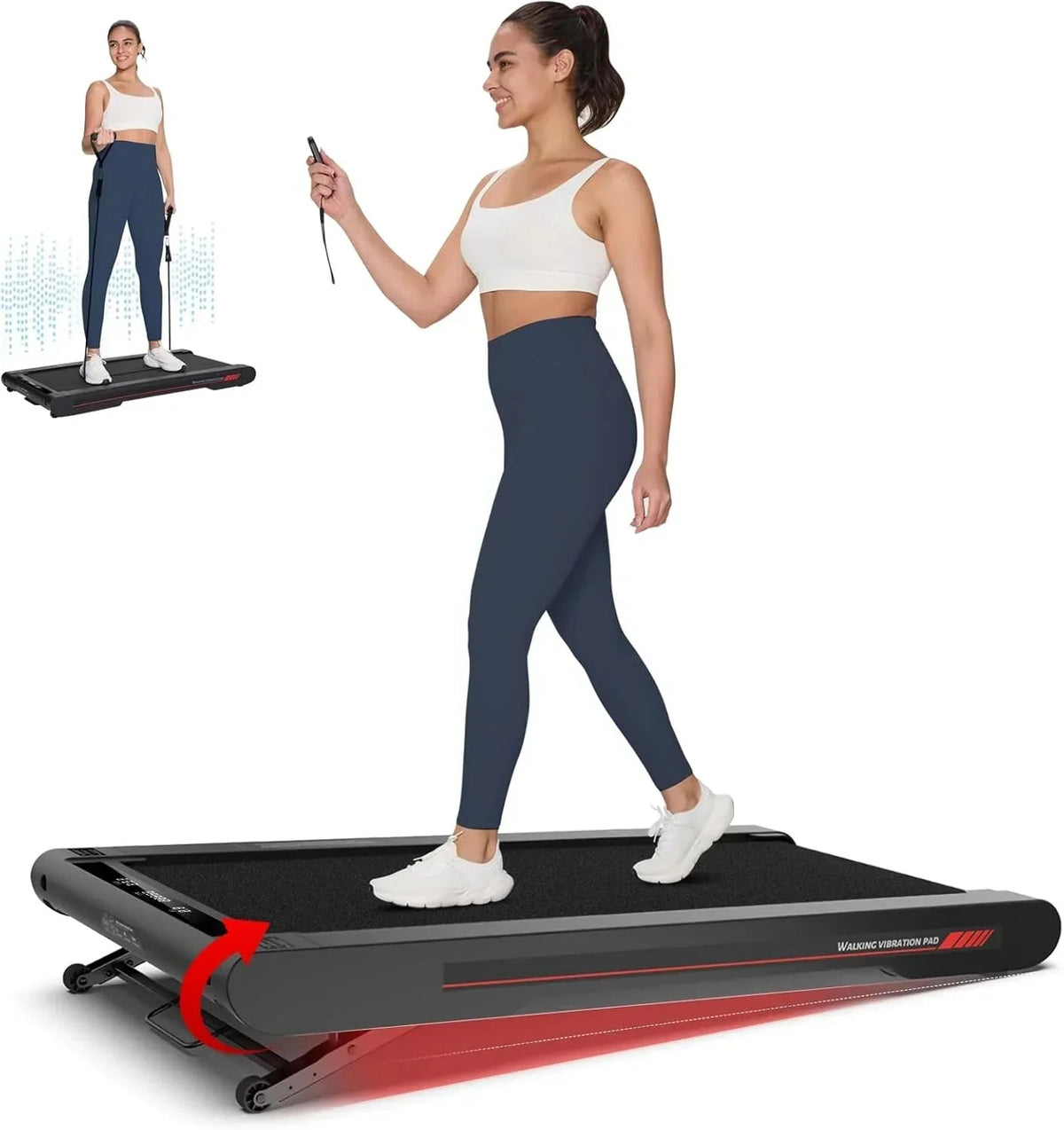 Sperax 3 In 1 Under Desk Walking Treadmill Pad With App