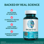 Neuriva Plus Brain Health Supplement, Vitamins B12 & B6, Support for Memory and Focus, 30ct Capsules