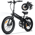 isinwheel Electric Bike Adult 500W 20 MPH 45+ Mile Range 20 inch Folding - U5-W