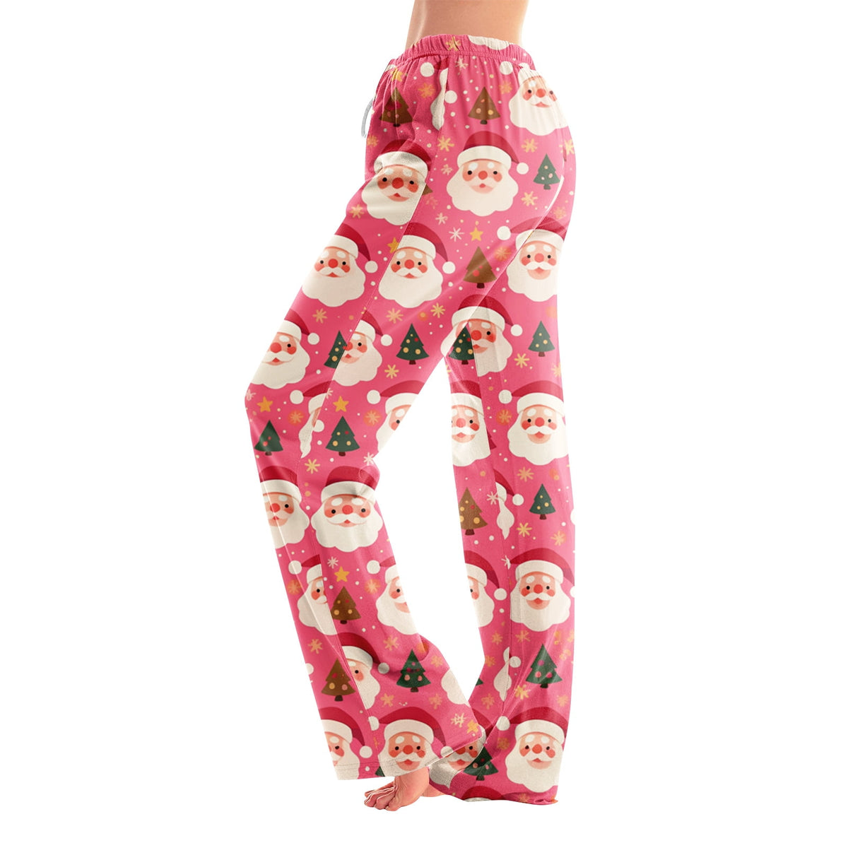 Hearthz Halloween Flannel Pajama Pants Women Plush Fuzzy Pajama Pants for Women Plaid Warm Cozy Pj Bottoms Lounge Pants Flannel Pants for Women