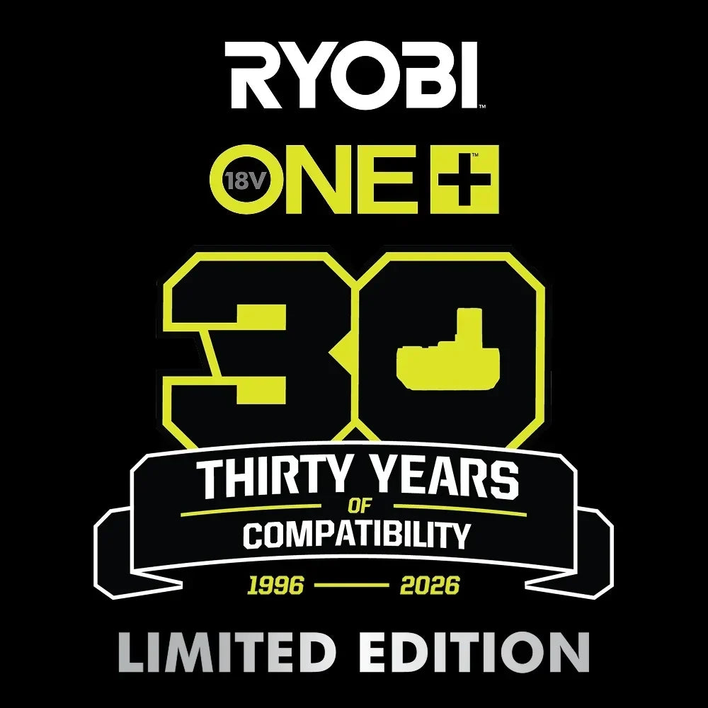 RYOBI Limited Edition 18V ONE+ Hybrid WHISPER SERIES 7-1/2 in. Fan Kit