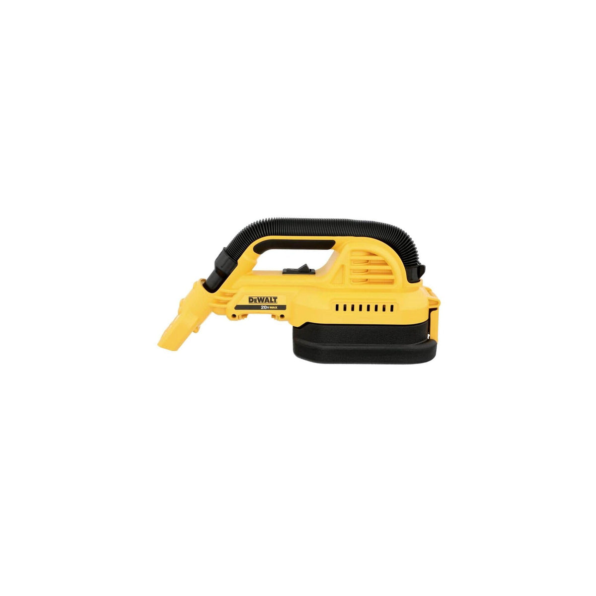 DEWALT 20V MAX Hand Vacuum, Cordless, for Wet or Dry Surfaces, 1/2-Gallon Tank, Washable Filter, Portable, Bare Tool Only (DCV517B)