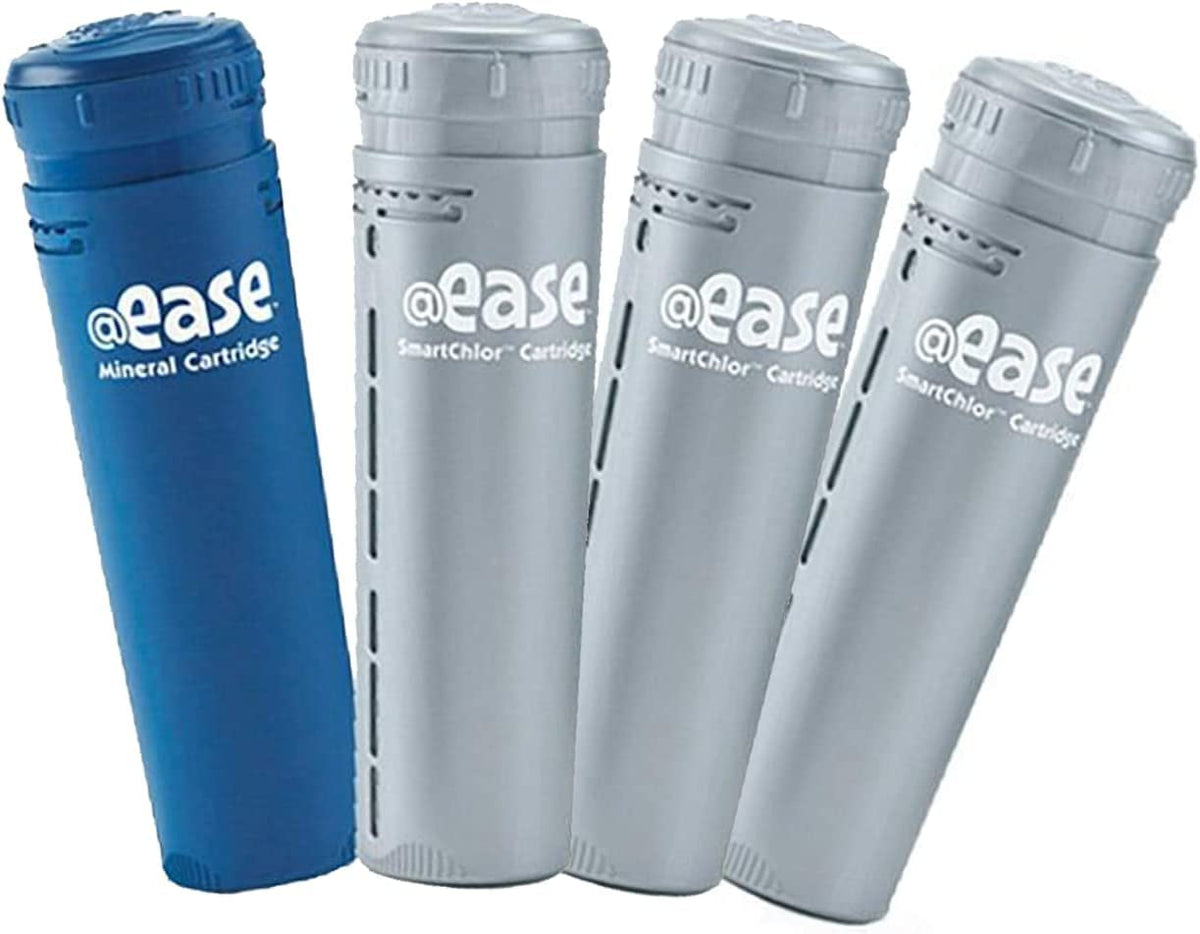 FROG @Ease Mineral Cartridge + SmartChlor Cartridges for Marquis, Caldera, Artesian & Hot Springs Spas - Hot Tub Sanitizer, CYA Free, for up to 600