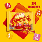 Starburst Original Fruit Chews Gluten Free Fun Size Halloween Candy - 9.17 oz Bag