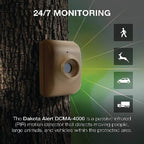 Dakota Alert Wireless Driveway Alarm DCMA-4K Plus 1-Mile Motion Sensor Kit