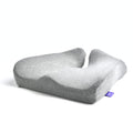 C CUSHION LAB Patented Pressure Relief Seat Cushion for Long Sitting Hours on Office/Home Chair, Car, Wheelchair - Extra-Dense Memory Foam for Hip