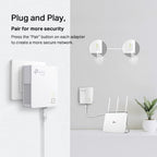 TP-Link AV1000 Powerline Ethernet Adapter KIT - Gigabit Port, Nano Size