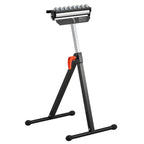 VEVOR Roller Stand, 300 lb Load Capacity, 26.8-42.5 in Adjustable Height, Folding Heavy Duty with 11.5 inch Polished Multi-Directional Roller Head