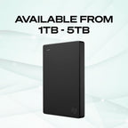 Seagate 2TB Portable Hard Drive | USB 3.0 (STGX2000400)