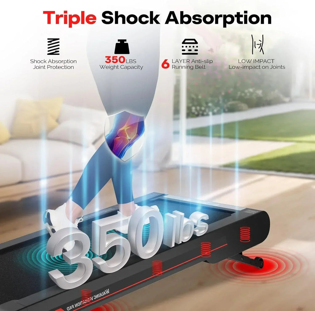 Sperax 3 In 1 Under Desk Walking Treadmill Pad With App