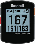 Bushnell Phantom 2 Golf GPS Rangefinder - Black