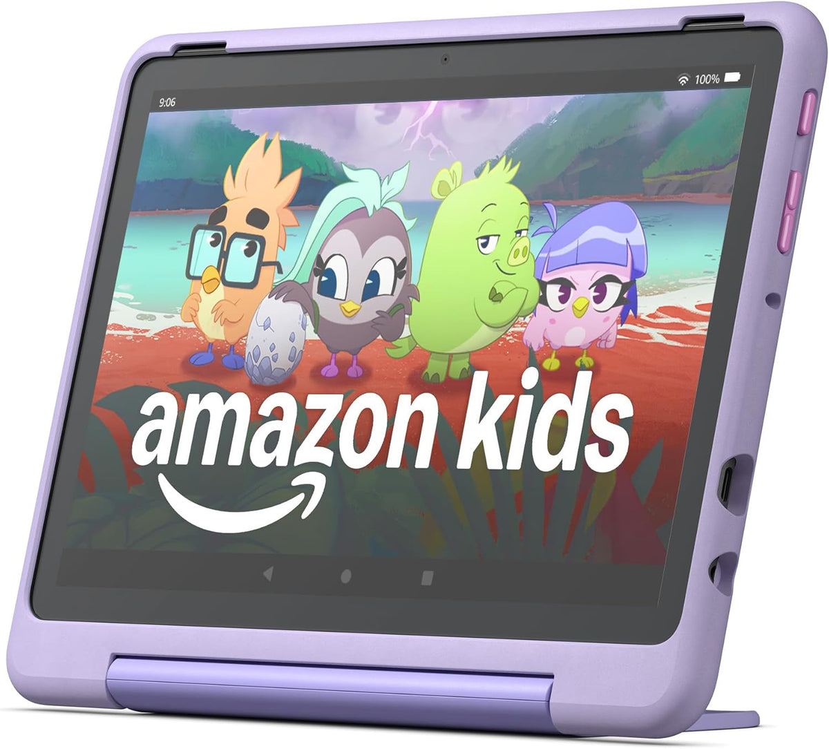 Amazon Fire HD 10 Kids Pro Tablet, Ages 6-12, 10.1 in HD Screen, 32 GB, Happy Day