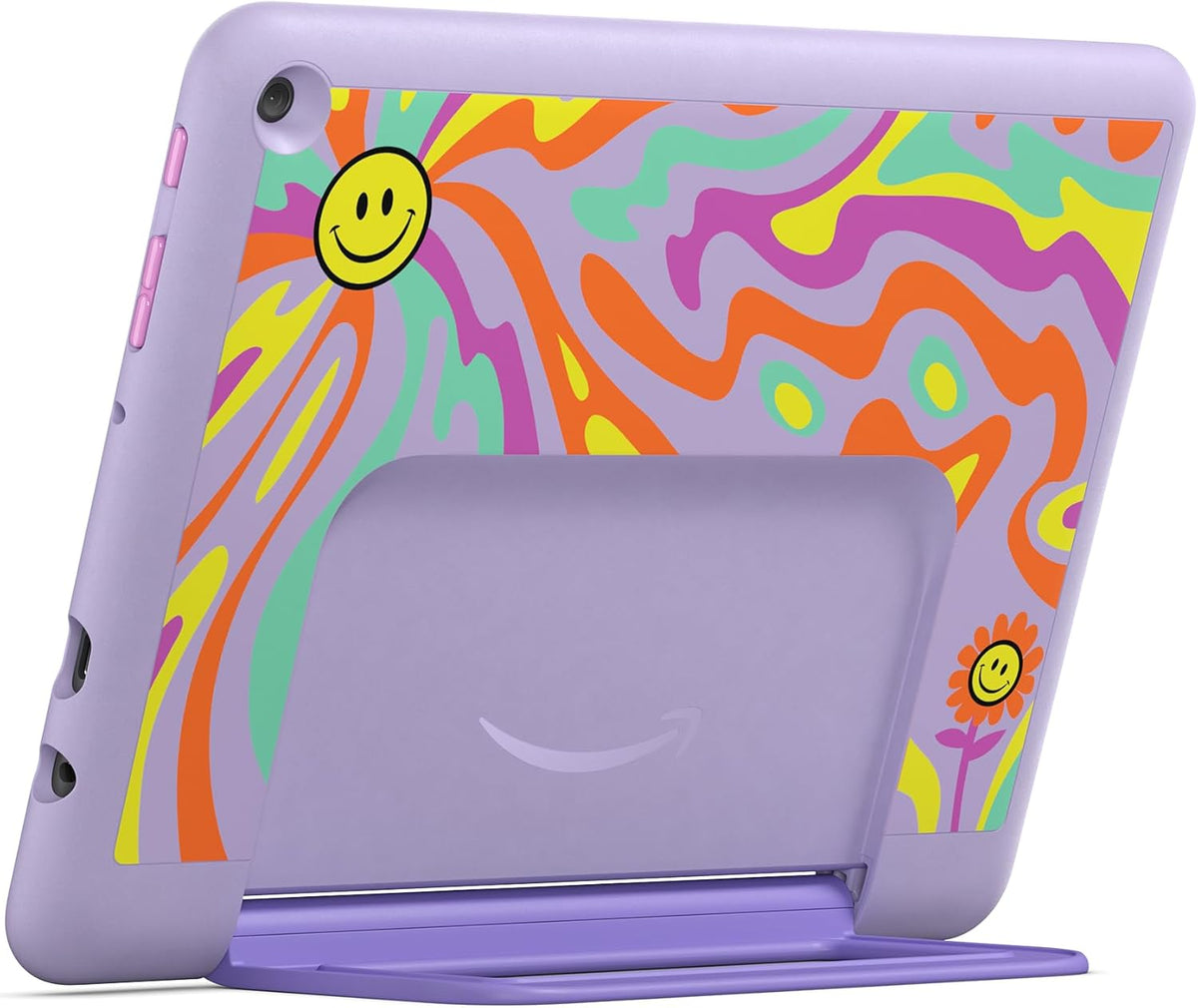 Amazon Fire HD 10 Kids Pro Tablet, Ages 6-12, 10.1 in HD Screen, 32 GB, Happy Day