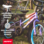Huffy 16" Sea Star Girls’ Kids’ Bike, Fits Riders 42”-48”, EZ Build, Amethyst
