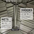 Calaro Galvanized Steel Patio Gazebo, 19.5 Ft. W x 11 Ft. D