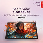 Lenovo Tablet 11 inch 2.5K IPS Touchscreen, 90Hz, 8 GB Memory, 256 GB Storage - Idea Tab