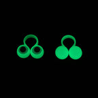 Glow-in-the-Dark Googly Eyes Rings Party Favors, Multicolor, 12 Count, Halloween by Way To Celebrate