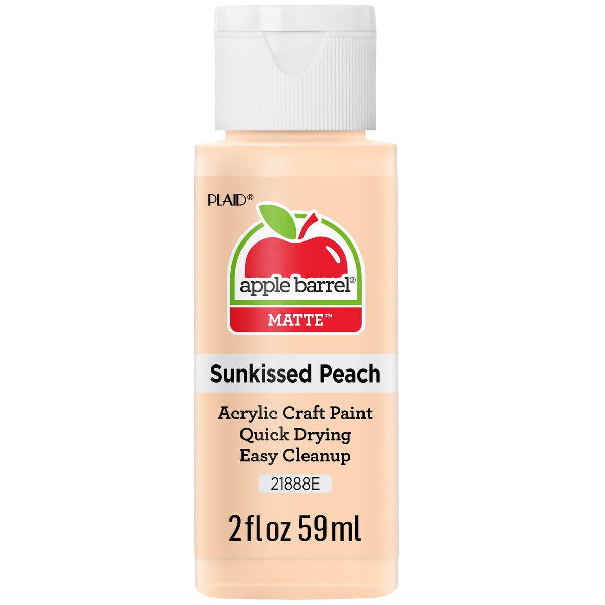 Apple Barrel Acrylic Craft Paint, Matte Finish, 2 fl oz
