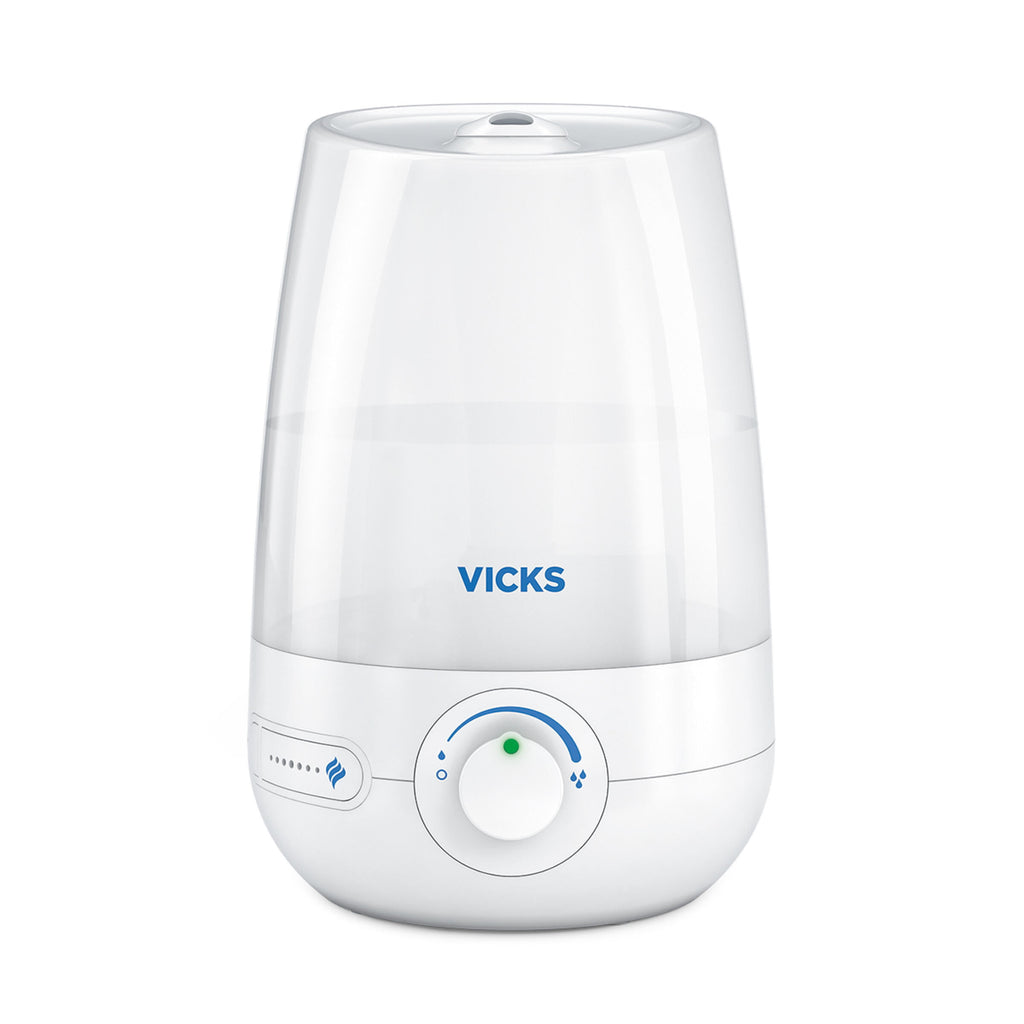 Vicks 1 gal 400 sq ft Ultrasonic Cool Mist Humidifier, White