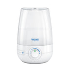 Vicks 1 gal 400 sq ft Ultrasonic Cool Mist Humidifier, White