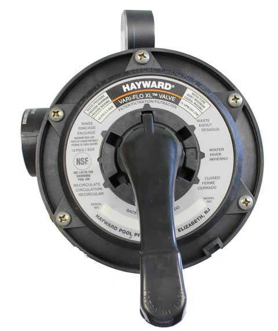 HAYWARD SP0714T Pro Series 6-Way Sand Filter Top Mount Control Valve 1.5"
