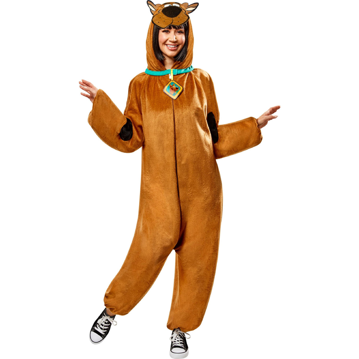 Scooby Doo Halloween Costume for Adults, Men's Size L (36/38), by Rubies